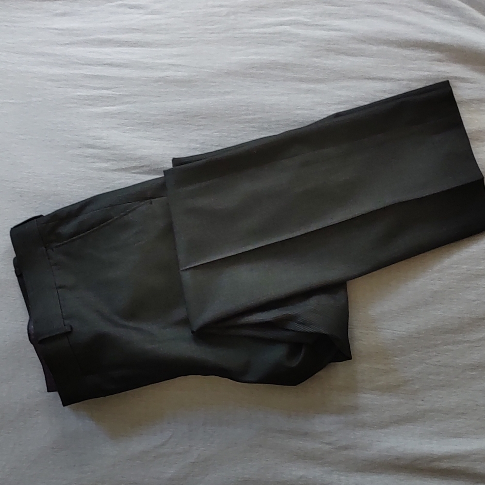 Great for Weddings - Men's Warehouse grey suit pants